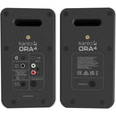Kanto Living ORA4 Active 2-Way Reference Desktop Speakers with Bluetooth Streaming (Black, Pair)