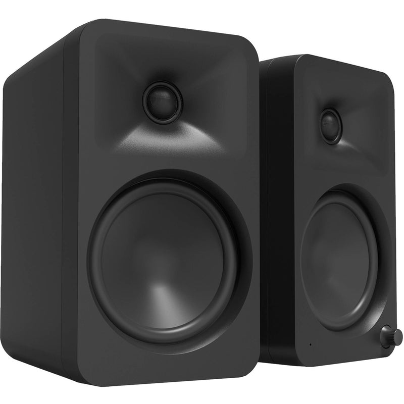 Kanto Living ORA4 Active 2-Way Reference Desktop Speakers with Bluetooth Streaming (Black, Pair)