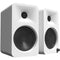 Kanto Living ORA4 Active 2-Way Reference Desktop Speakers with Bluetooth Streaming (Matte White, Pair)