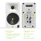 Kanto Living ORA4 Active 2-Way Reference Desktop Speakers with Bluetooth Streaming (Matte White, Pair)