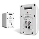 Kanto Living ORA4 Active 2-Way Reference Desktop Speakers with Bluetooth Streaming (Matte White, Pair)