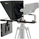 ikan Professional 15" SDI Teleprompter with Widescreen Tally Monitor & Talent Monitor