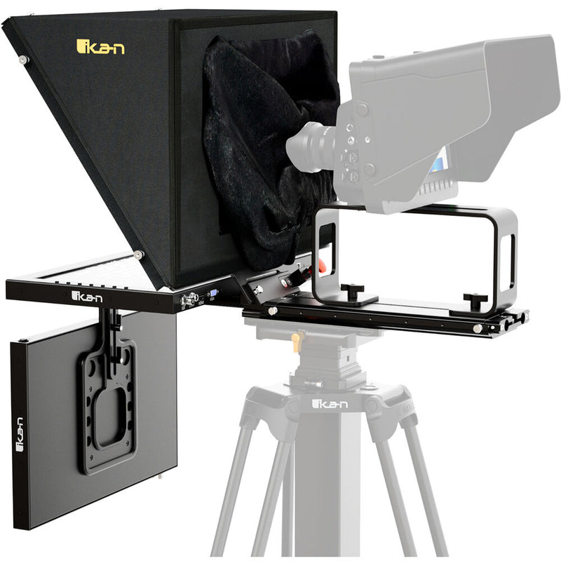 ikan Professional 15" SDI Teleprompter with Widescreen Tally Monitor & Talent Monitor