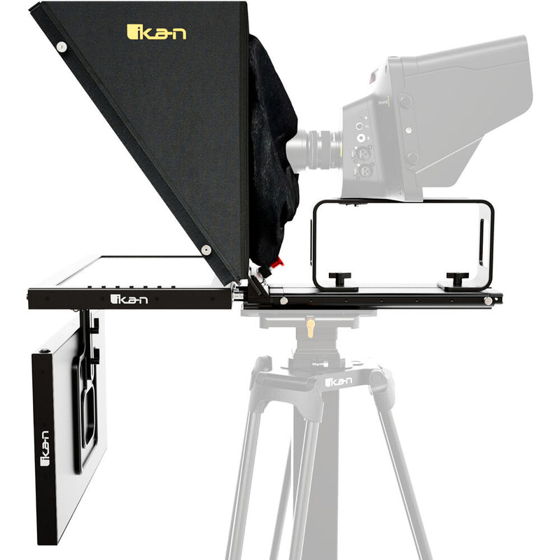 ikan Professional 15" SDI Teleprompter with Widescreen Tally Monitor & Talent Monitor