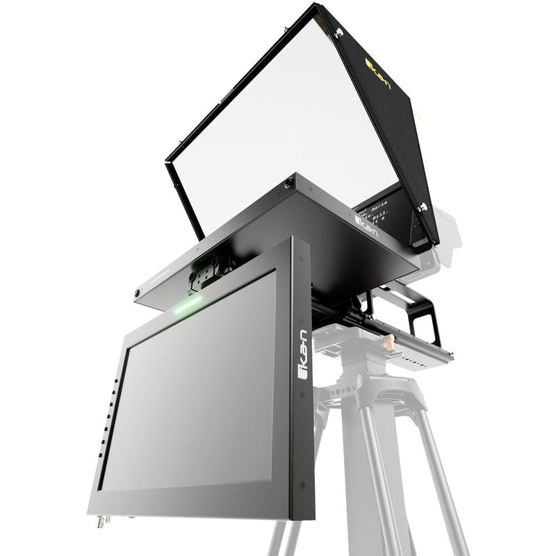 ikan Professional 15" SDI Teleprompter with Widescreen Tally Monitor & Talent Monitor