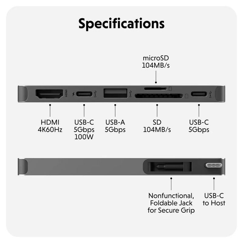 HYPER HyperDrive Next 6-Port Universal USB-C Hub