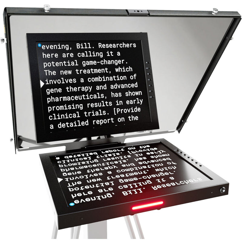 ikan PT4500S-TK-V3 Professional 15" SDI High-Bright Teleprompter Travel Kit