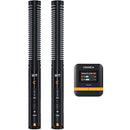 Comica Audio VM40 COMBO 2-Person Wireless Shotgun Microphone System (2.4 GHz)