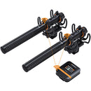 Comica Audio VM40 COMBO 2-Person Wireless Shotgun Microphone System (2.4 GHz)