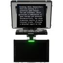 ikan PT4500S-TM-V3 Professional 15" SDI High-Bright Teleprompter with Widescreen Talent Monitor