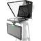 ikan PT4500S-TM-V3 Professional 15" SDI High-Bright Teleprompter with Widescreen Talent Monitor