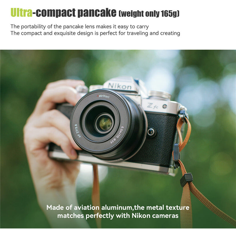AstrHori AF 27mm f/2.8 Lens (Nikon Z, Black)