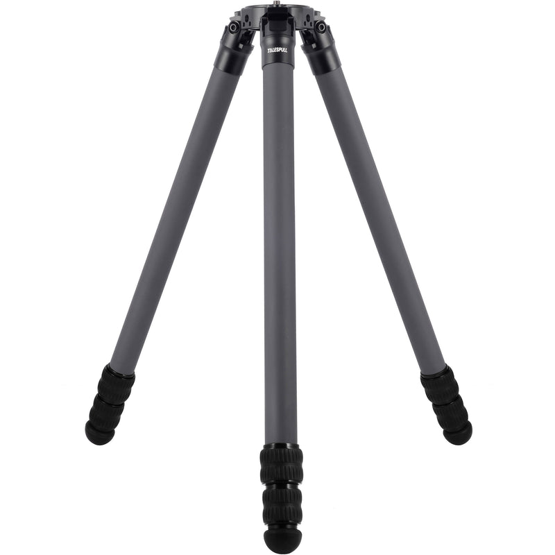 TALESPULL Venture 3-Section Carbon Fiber Tripod (Hidden Gray)