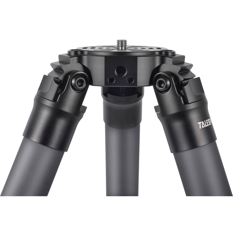 TALESPULL Venture 3-Section Carbon Fiber Tripod (Hidden Gray)