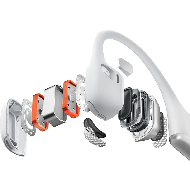 SHOKZ OpenRun Pro 2 Wireless Hybrid Sports Headphones (Silver)