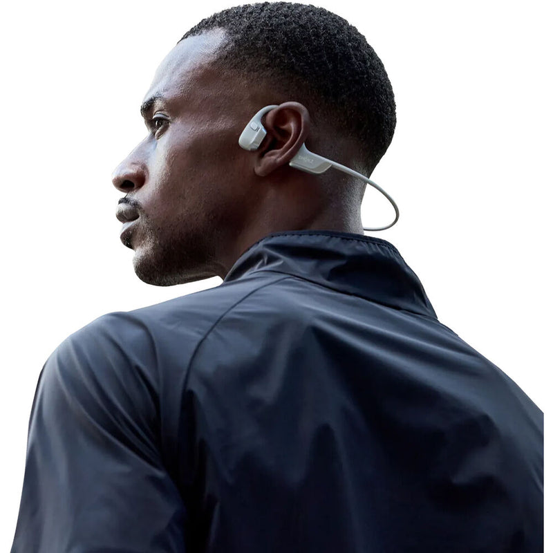 SHOKZ OpenRun Pro 2 Wireless Hybrid Sports Headphones (Silver)