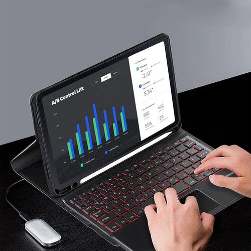 Sahara Case Navigate Series Keyboard Folio Case for Samsung Galaxy Tab A9+