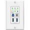 DVDO 2-Host USB-C & USB 3.2 Gen 1 100m Extender over HDBaseT (WP TX to Box RX)