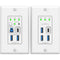 DVDO 2-Host USB-C & USB 3.2 Gen 1 100m Extender over HDBaseT (WP TX to WP RX)