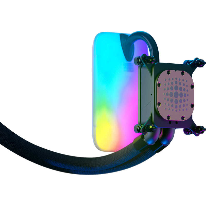 HYTE THICC Q60 240mm AIO RGB Liquid Cooler (Black/White)