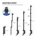 Neewer TL253A Tabletop Stand with MH022 Flexible Arm