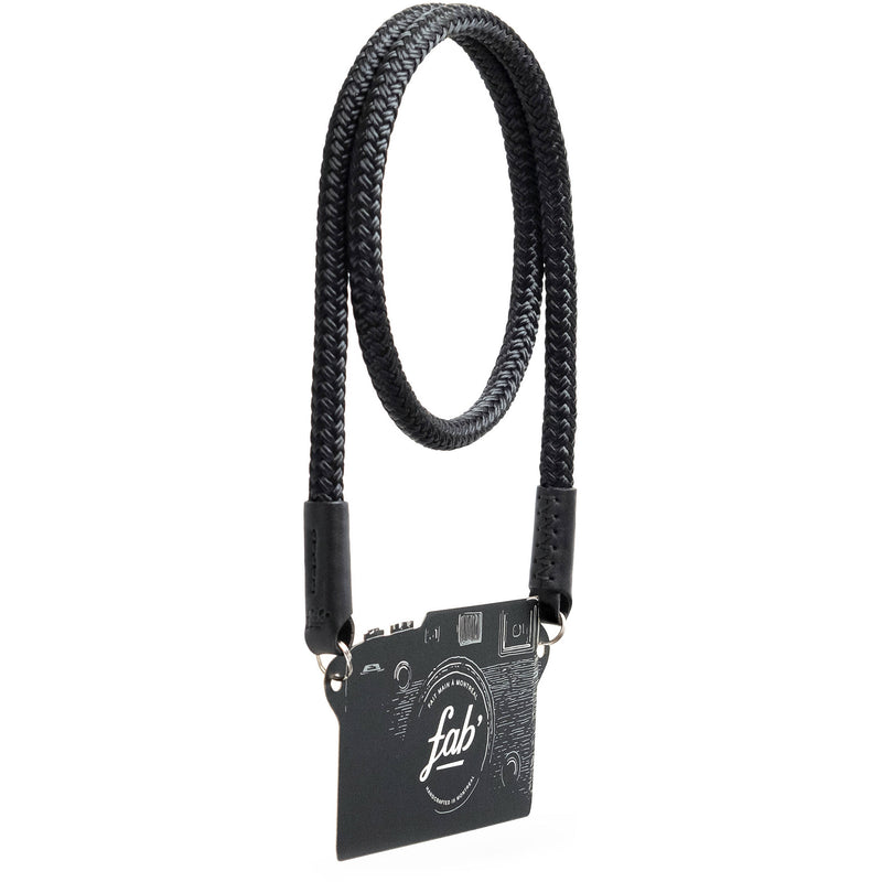 Fab' F8 Rope Camera Strap (Black, 39")