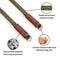 Fab' F8 Rope Camera Strap (Khaki, 39")