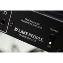 LAKE PEOPLE 2-Channel Stereo Balanced Headphone Amp -19" - 1U (Black)