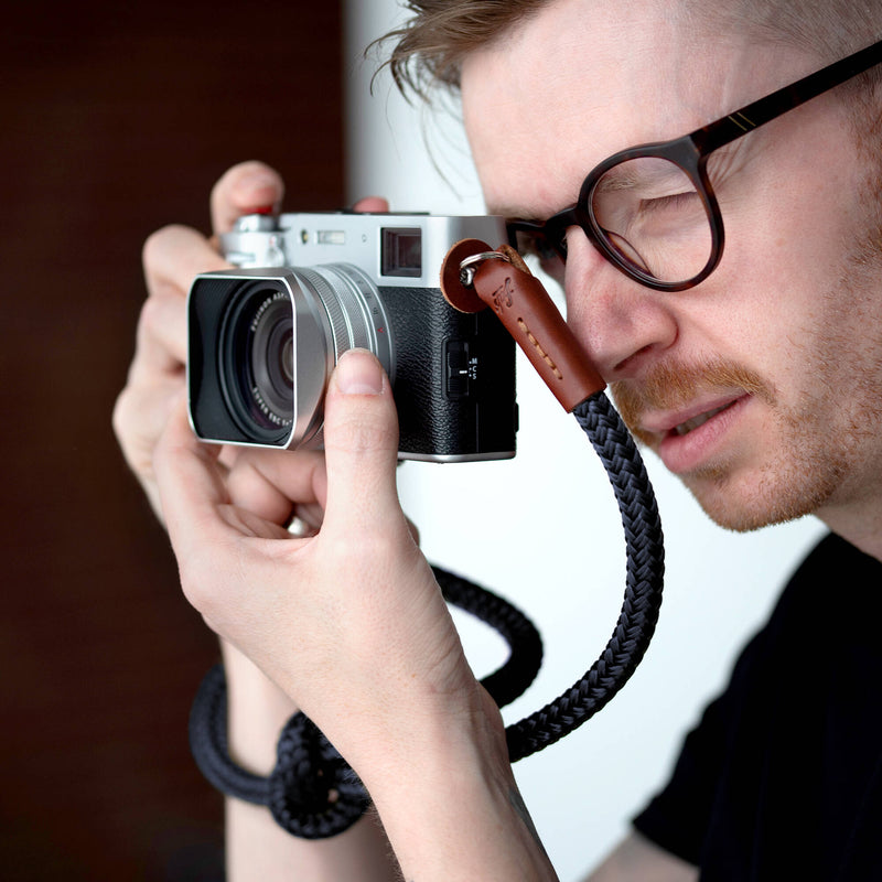 Fab' F8 Rope Camera Strap (Navy Blue, 47")