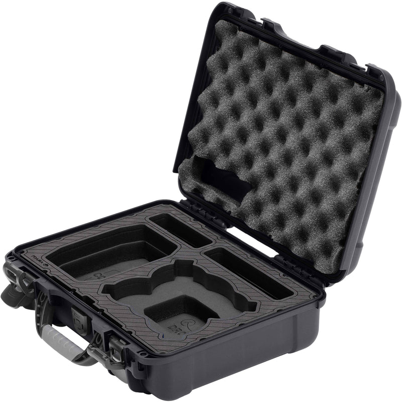 Foama Carry-On Hard Case with Foam Insert for DJI Neo Fly More Combo (Black/Black, 8.2L)