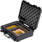 Foama Carry-On Hard Case with Foam Insert for DJI Neo Fly More Combo (Black/Yellow, 8.2L)