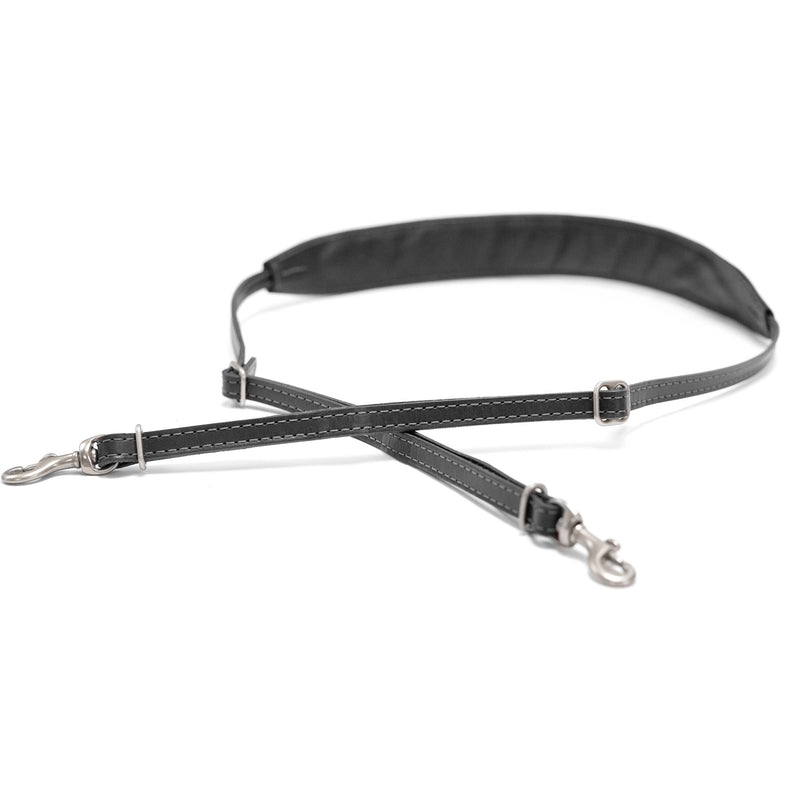 Fab' F11 Leather Camera Strap (Black, 39 to 55")