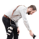 Fab' F22 Dual Camera Harness (Brown)