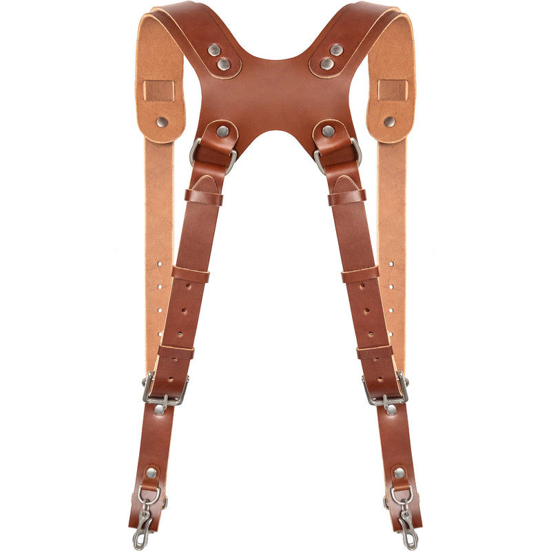 Fab' F22 Dual Camera Harness (Brown)