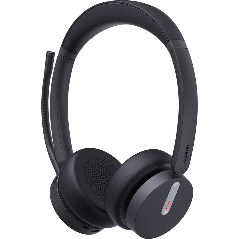 Yealink BH70 Stereo Wireless Bluetooth Headset for Microsoft Teams with USB-C Adapter
