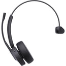 Yealink BH70 Mono Wireless Bluetooth Headset for Microsoft Teams with USB-C Adapter