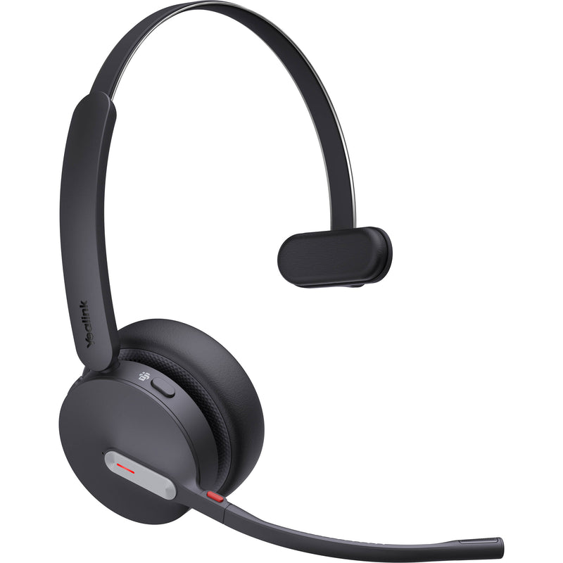 Yealink BH70 Mono Wireless Bluetooth Headset for Microsoft Teams with USB-C Adapter