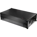 Odyssey LED Flight Effects Case for AlphaTheta XDJ-AZ with Glide-Style Platform and Corner Wheels (All Black, 1 RU)