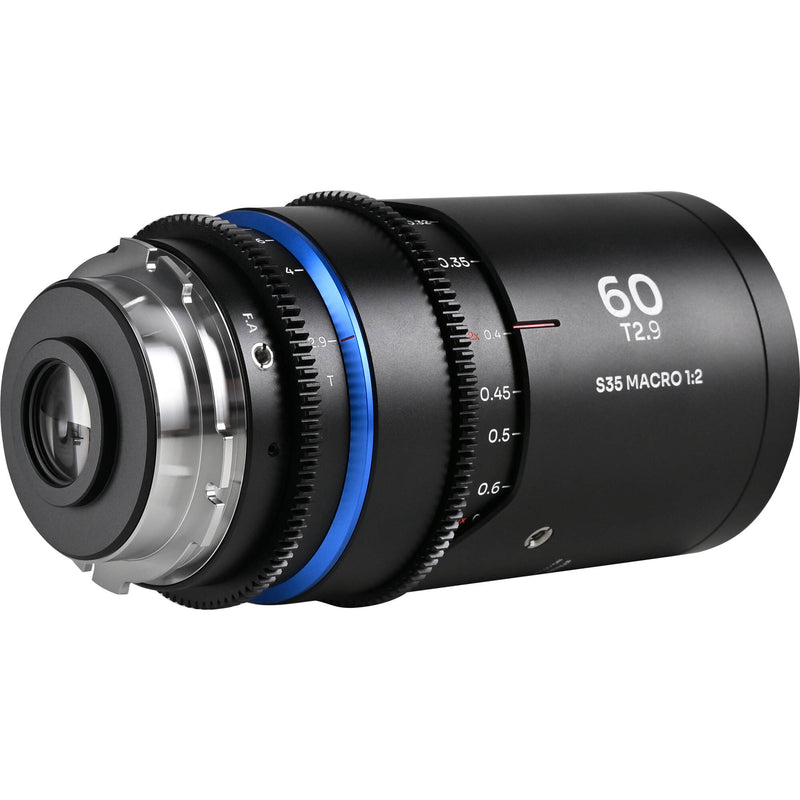 Venus Optics Laowa Nanomorph 60mm T2.9 1.5x Macro 1:2 Anamorphic Lens (ARRI PL & Canon EF, Blue Flare)