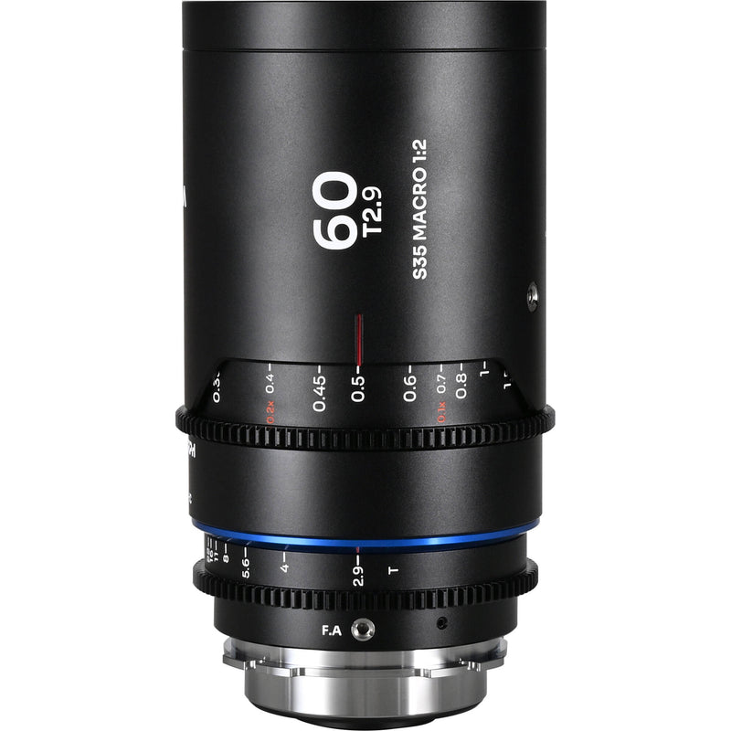 Venus Optics Laowa Nanomorph 60mm T2.9 1.5x Macro 1:2 Anamorphic Lens (ARRI PL & Canon EF, Blue Flare)