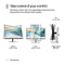 HP Series 5 Pro 524pu 23.8" Full HD Monitor