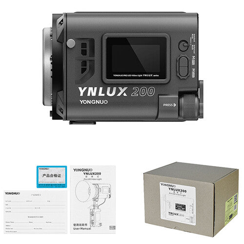 Yongnuo YN200 Lux Bi-Color LED Monolight (Gray)