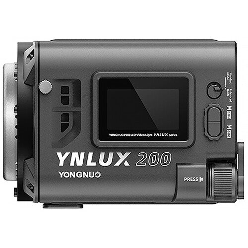 Yongnuo LUX200 Handheld Bi-Color LED Monolight Kit (Gray)