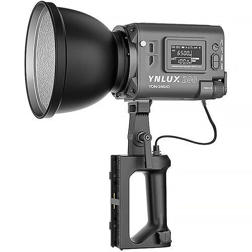 Yongnuo LUX200 Handheld Bi-Color LED Monolight Kit (Gray)