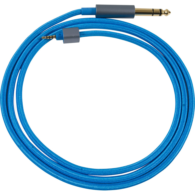 Dekoni Audio Dekoni Ensemble Presplit  4.4mm  Balanced 52' Blue Nylon Woven Jacket