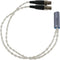 Dekoni Audio Dekoni Ensemble Postsplit 4-Pin Mini-XLR Connector with Silver Braided Cable