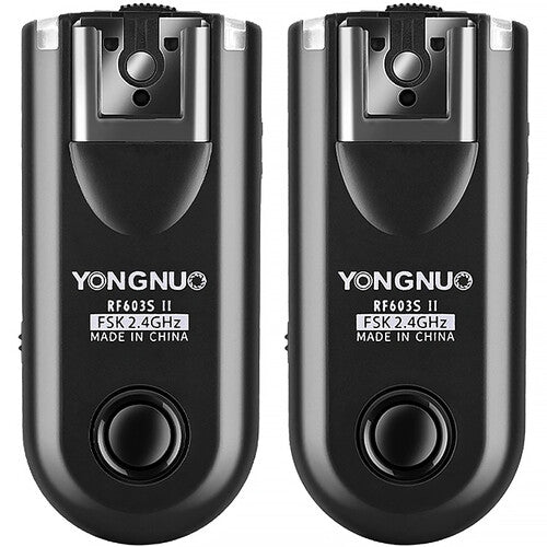 Yongnuo RF-603S II S2 Wireless Flash Trigger Kit for Sony