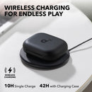 Soundcore by Anker AeroFit 2 Wireless Open-Ear Earbuds (Black)