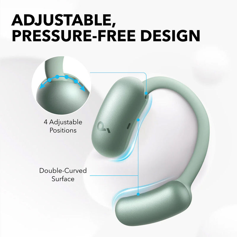 Soundcore by Anker AeroFit 2 Wireless Open-Ear Earbuds (Green)