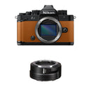 Nikon Zf Mirrorless Camera with FTZ II Mount Adapter Kit (Orange)